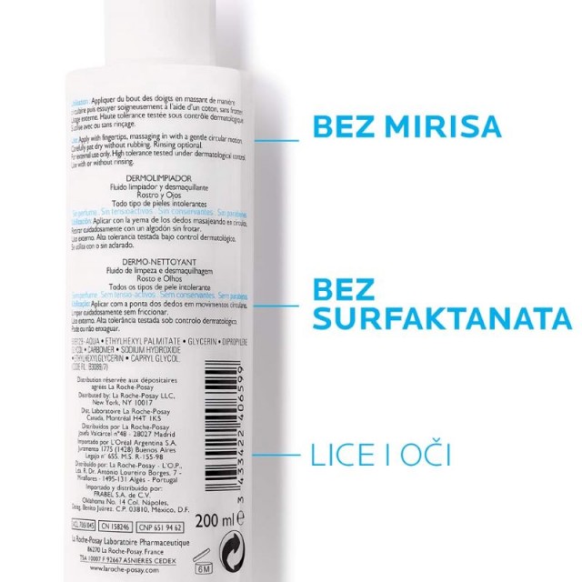 LA ROCHE POSAY TOLERIANE LOSION ZA ČIŠĆENJE
